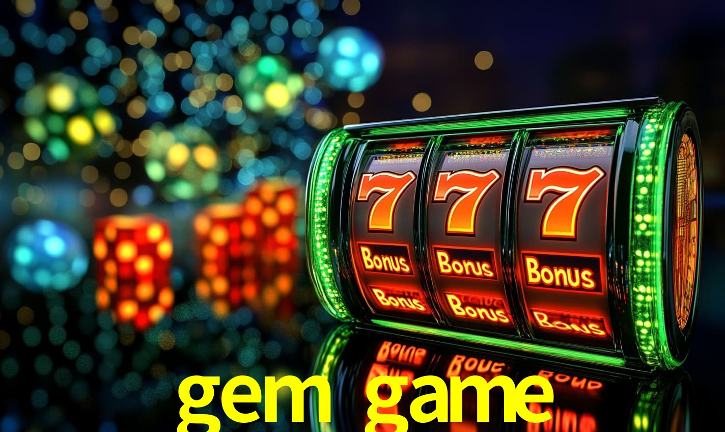 Estatísticas do Jogo gem game